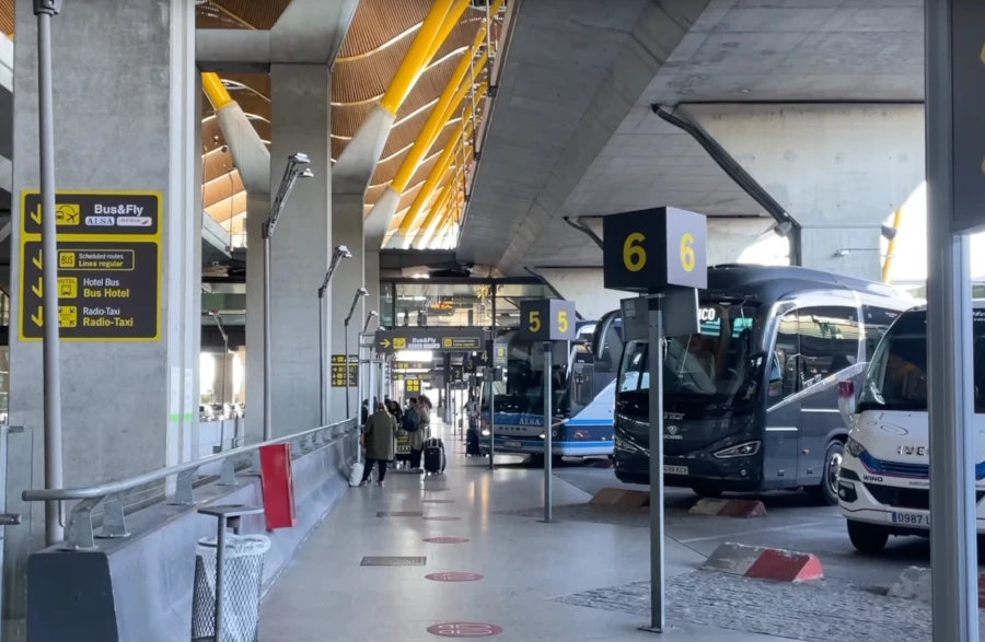 Bus3 Madrid Airport